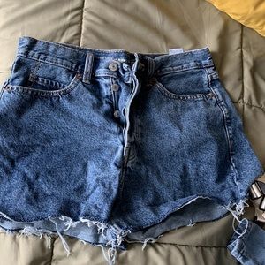 Old Navy Sky-Hi A-Line Denim Shorts